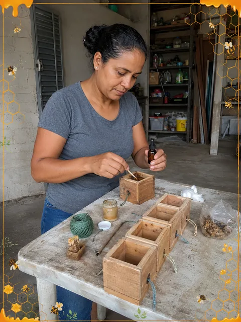Preparação do atrativo