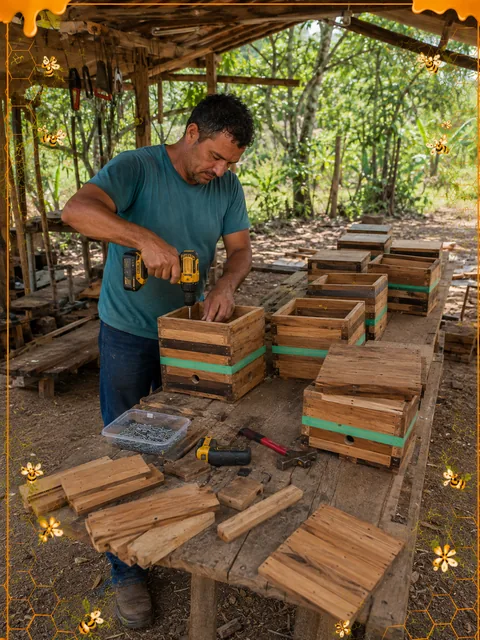 Construção dos componentes